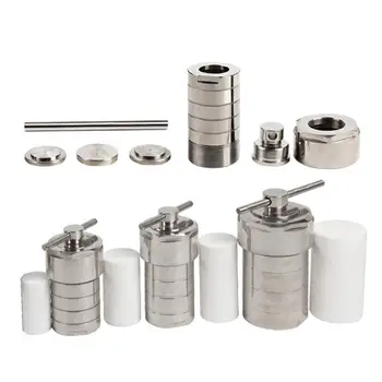 

200ml High Pressure Hydrothermal Autoclave Reactor PTFE Lined Stainless Steel Tank Chamber Teflon Lined Hydrothermal Synthesis