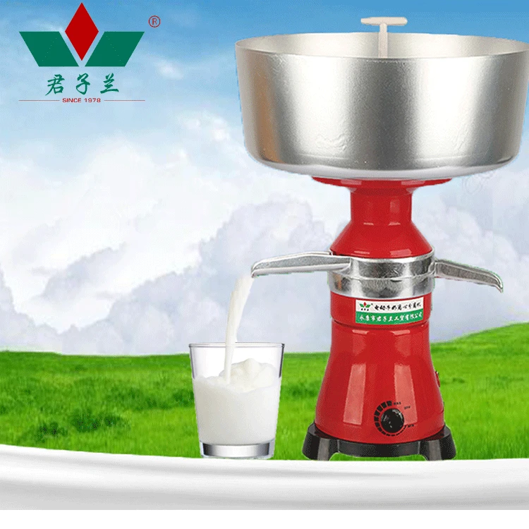 

Manufacturers Milk Separator Aluminium Alloy Electric Milk Cheese Separator Ghee Machine Small Disc Separator