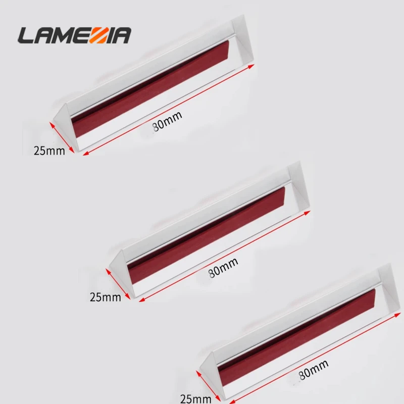 

LAMEZIA 3PCS Triangle Color Prism Crystal K9 Optical Glass Right Angle Reflecting Prisme For Teaching Light Spectrum