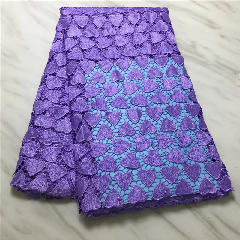 

2019 Latest Guipure Lace Cord Lace Embroiderey French African Cord Lace Fabric High Quality Nigeria Lace Fabric For Wedding PL85