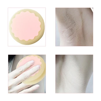 

2pcs Reusable Magic Painless Women Hair Removal Sponge Soft Cute Depilation Tools Skin Care Sponges Beauty 2 Shapes Lovely 5g