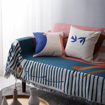 

Multifunction Double-Sided Geometry Throw Sofa Blanket Wall Decor Hanging Tapestry for Lazy Sofa Cushion Bedspread Bed Sheet