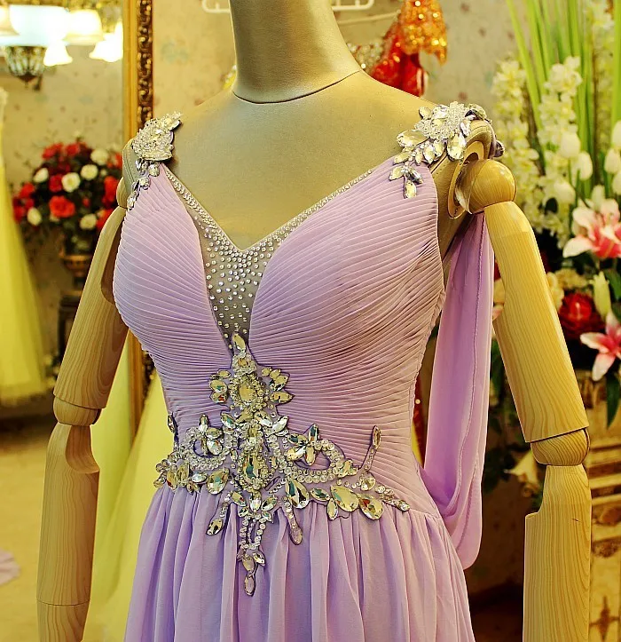 Платье на бретелях с глубоким вырезом, стразы, кристалл, vestidos, официальное вечернее платье, шифоновое длинное выпускное платье для мамы невесты