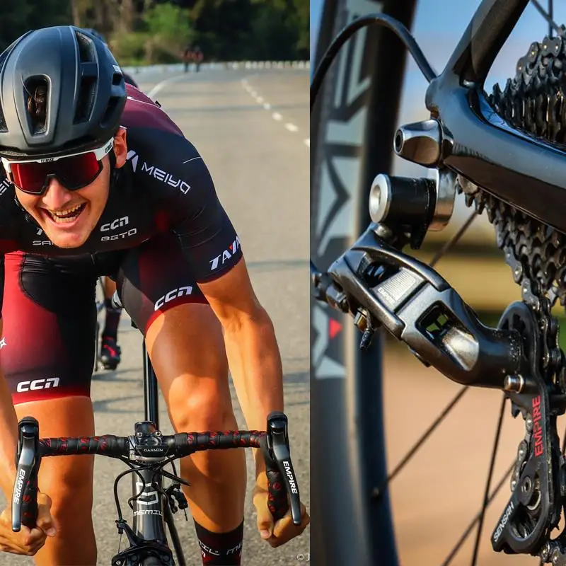 SENSAH EMPIRE carbon Road bike 2*11 скоростей рычаг переключения передач задний переключатель