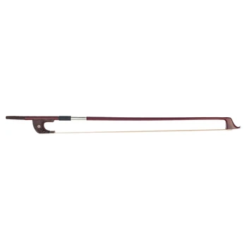 

3/4 Upright Bow Brazilwood Bow for 3/4 Double Bass Natural Horsehair Warm Tone