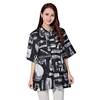 Hairdressing Short Sleeve Profession Overalls Barber Clothes Hot Dyed Hair Stylist Pet Grooming Shop Big Work Costume 3