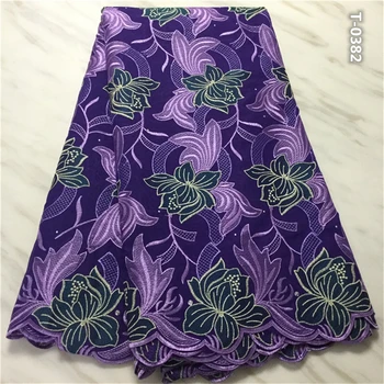 

Nigerian Cotton Lace Fabrics 2020 African Swiss Voile Lace High Quality Swiss Voile Lace in Switzerland For Wedding Dress