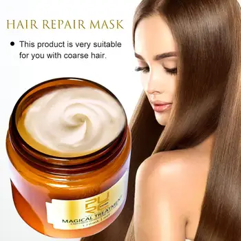 

Hair Mask Deep Repair Nutrition Soft Oil Hair Pack Free Steaming Hair Repair Mask