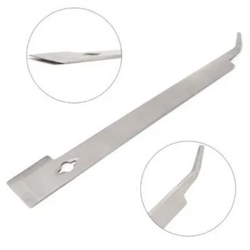 

1pc Beekeeping Hive Shovel Accessory Beekeeper J Shape Equipment Stainless Steel Practical