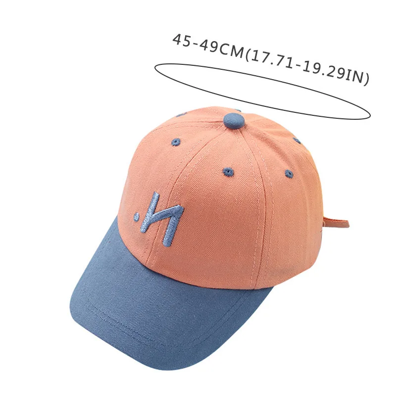 Korean Fashion Letter Baby Baseball Cap Spring Summmer Outdoor Sport Kids Sun Hat Adjustable Children Hat For Boys Girls 1-4Y baseball cap,baby hat,kids caps