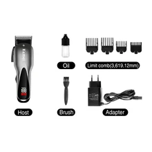 Km-1929 Kemei, специальное электрическое масло, Парикмахерская, ретро Электрический Толчок, высокая мощность, ЖК-дисплей