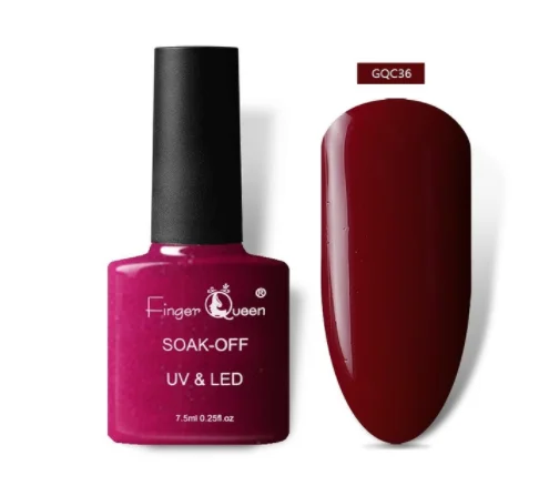 Fingerqueen Гель-лак для ногтей Гибридный гвоздь Art Vernis Полупостоянный УФ светодиодный Топ все для маникюра Базовое покрытие гель лак для ногтей - Цвет: CGQ36