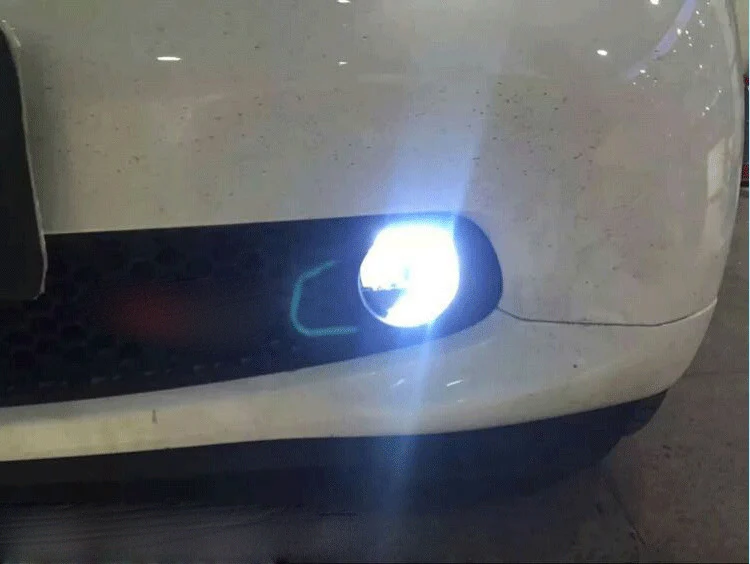 Qirun светодиодные дневные ходовые огни drl+ Противотуманные фары для Mercedes-Benz smart fortwo- с динамическим движущимся желтым поворотным сигналом