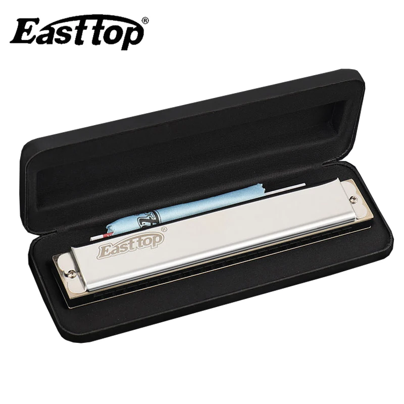 Easttop 24 Отверстия профессиональная гармоника Tremolo A # B C D E F G рот орган музыкальный