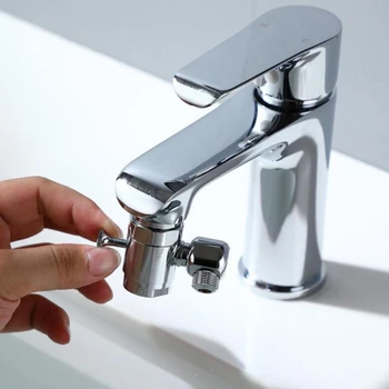 

G1/2 Universal Splash Filter Faucet Rotatable Nozzle Swivel Head Tap Replacement