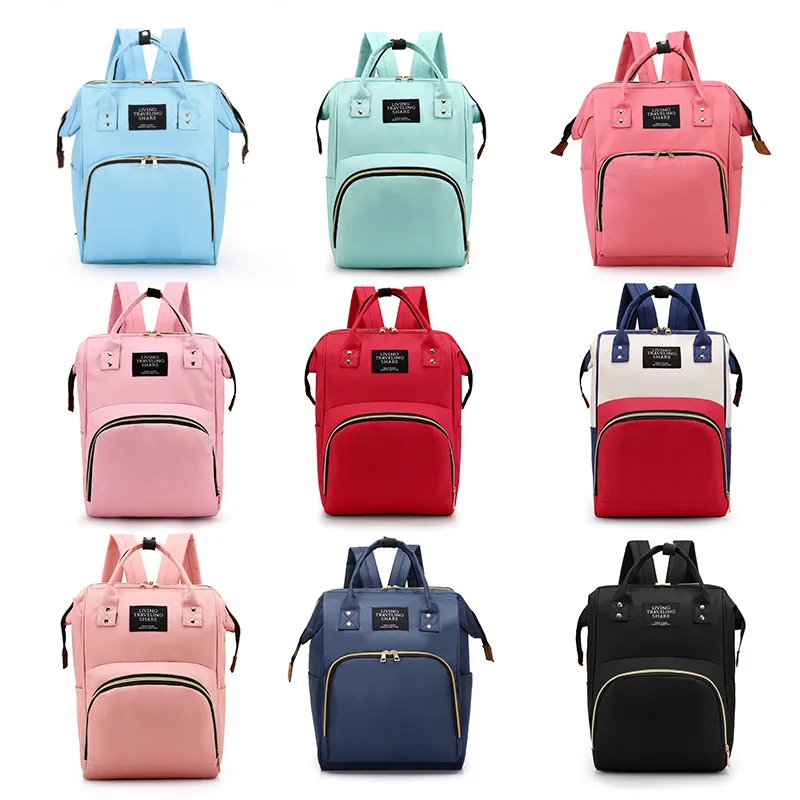 Fashion Mummy Maternity Nappy Bag Brand Large Capacity Outdoor Travel Diaper Bag Waterproof Baby Nursing Bags For Baby Care