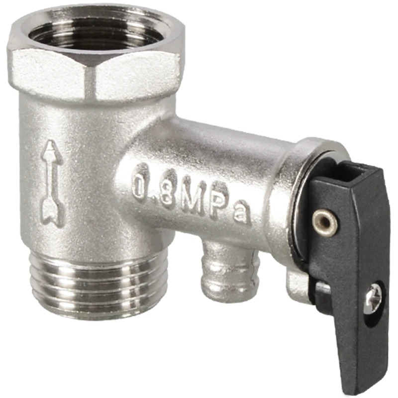 Brass Hydraulic Pressure Release Safety Valve For Electric Water Heater