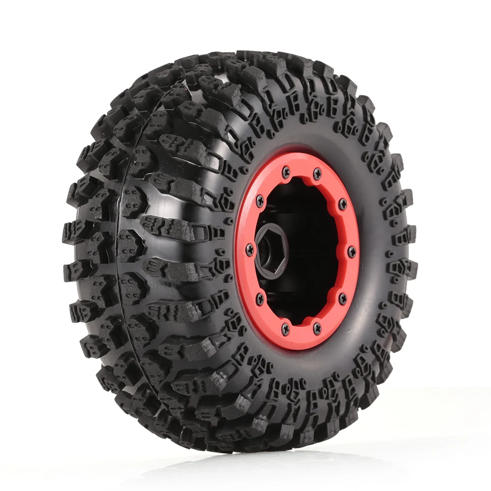4 шт. AUSTAR AX 3021B 130 мм 1/10 дюйма Комплект резиновых шин с ободом для Axial SCX10 RC4WD D90 RC Rock