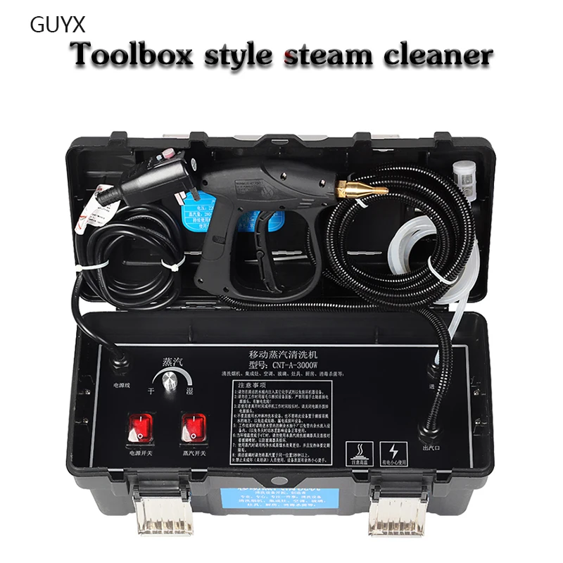 

High temperature 3000W steam cleaner multi-function household cleaning range hood car air conditioning cleaning machine
