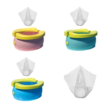 

Silicone Baby Infant Toilet Lightness Portability No Space Occupy Training Seat Children Chamber Pots Travel Car Potty