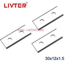 LivterGood – lame pour broche en spirale, outil de menuiserie, 30x12x1.5mm, 35 degrés 