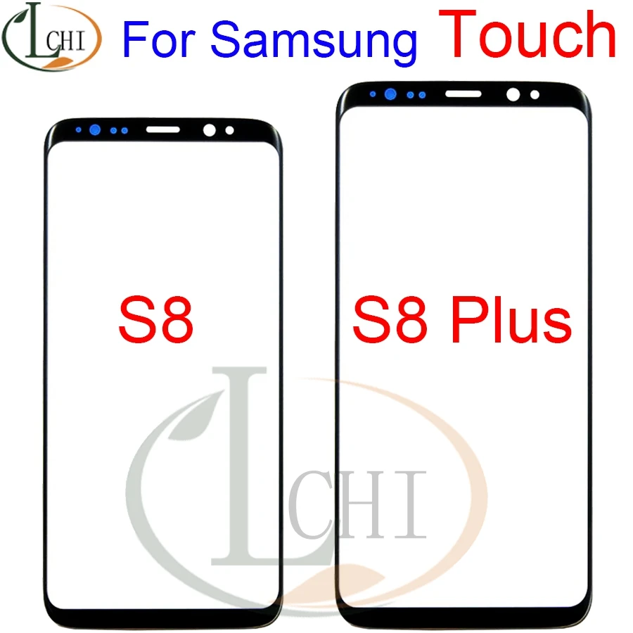 S10 Черный Новый для Samsung S8 S9 Передний экран стекло Внешний объектив Plus Сенсорная