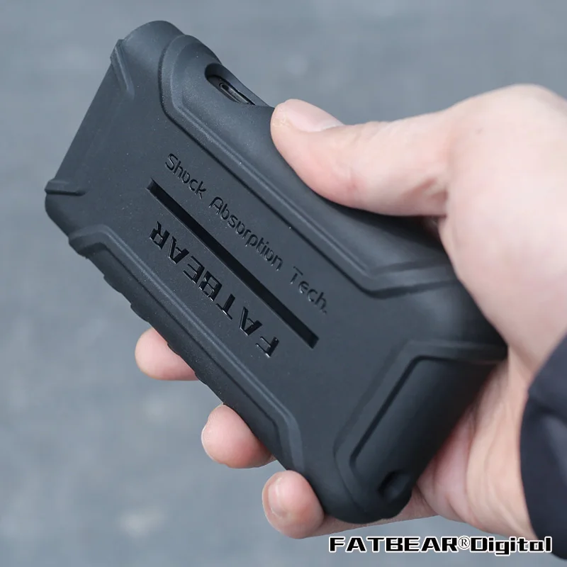 Fatbear [Per Sony Walkman Nw Zx500 Zx505 Zx507] Tactical Military Grade Shock Rugged Antiurto Armor Buffer Case Cover