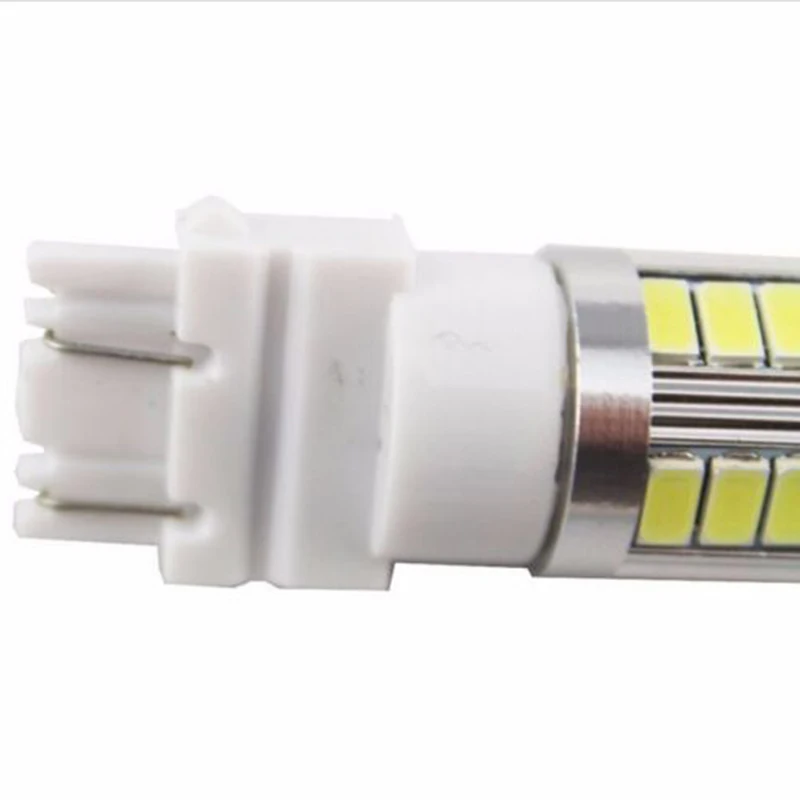 10 шт. 8000K 3157 33SMD Автомобильный светодиодный сигнальный светильник, лампа заднего хода
