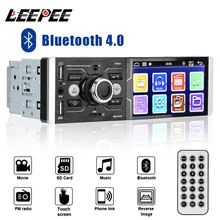 4.1 ''Touch Screen Auto MP5 Video Speler Audio Fm Radio Autoradio Multimedia Achteruitrijcamera Display Usb Charger Stereo Bluetooth DC12V