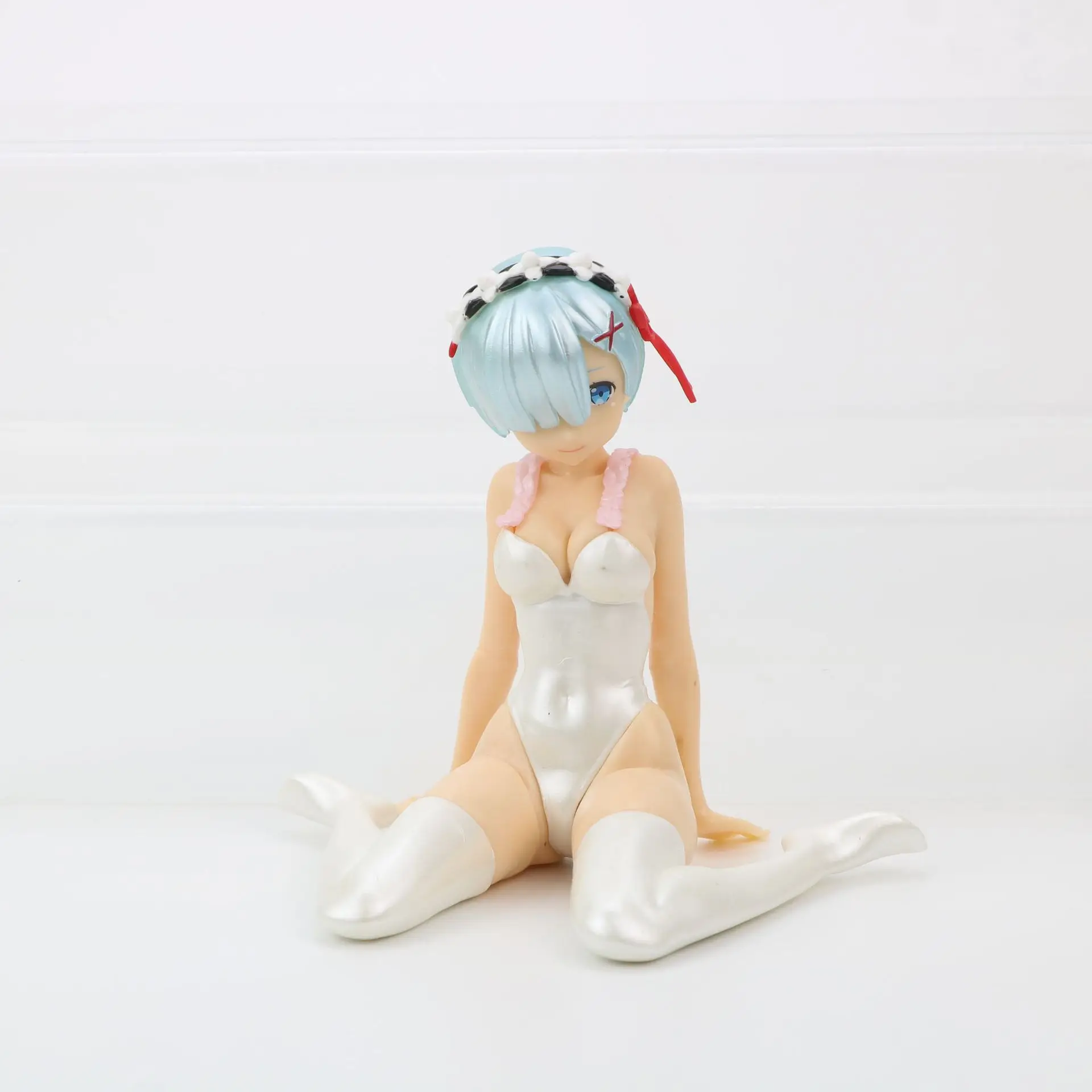 

12cm Anime Re:Life In A Different World From Zero Rem Ram Pajamas Girl Action Figure Collection Model Toys Doll Gift for Xmas