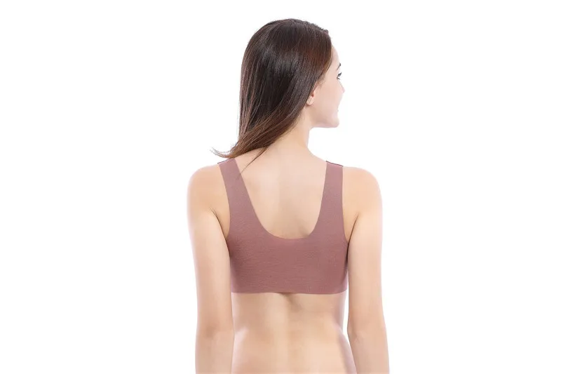 Бюстгальтер без косточек, бесшовный сексуальный бюстгальтер с застежкой спереди, женское нижнее белье с пуш-ап и пряжкой, женский бюстгальтер для маленькой груди, чашка 75-90 B C