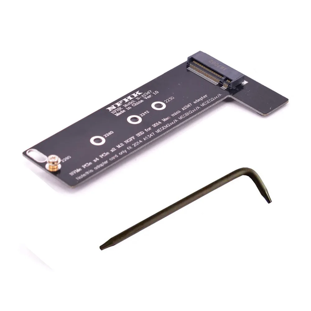 N-A1347 64GB 128GB 256GB 512GB 1TB NVMe M.2 NGFF PCIe SSD for late 2014 Mac mini MEGEN2 MEGEM2 MEGEQ2 adapter card | Компьютеры и офис