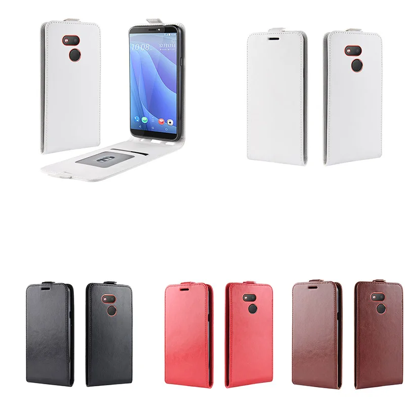 Чехол-книжка для HTC Desire 12S/ 12 Plus / U11 Eyes Life защитный чехол-бумажник из искусственной