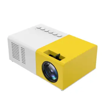 

J9 Mini Portable Projector Support HDMI AV USB HD 1080p Video Media Player LED Mini Projector For Home Theater PC Laptop Video
