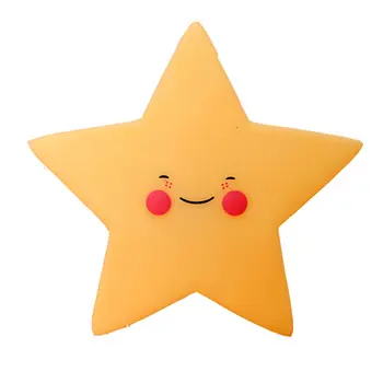 

Led Night Light Girl Heart Room Little Stars Ornaments Creative Night Feeding Milk Gel Bedside Lamp Professional