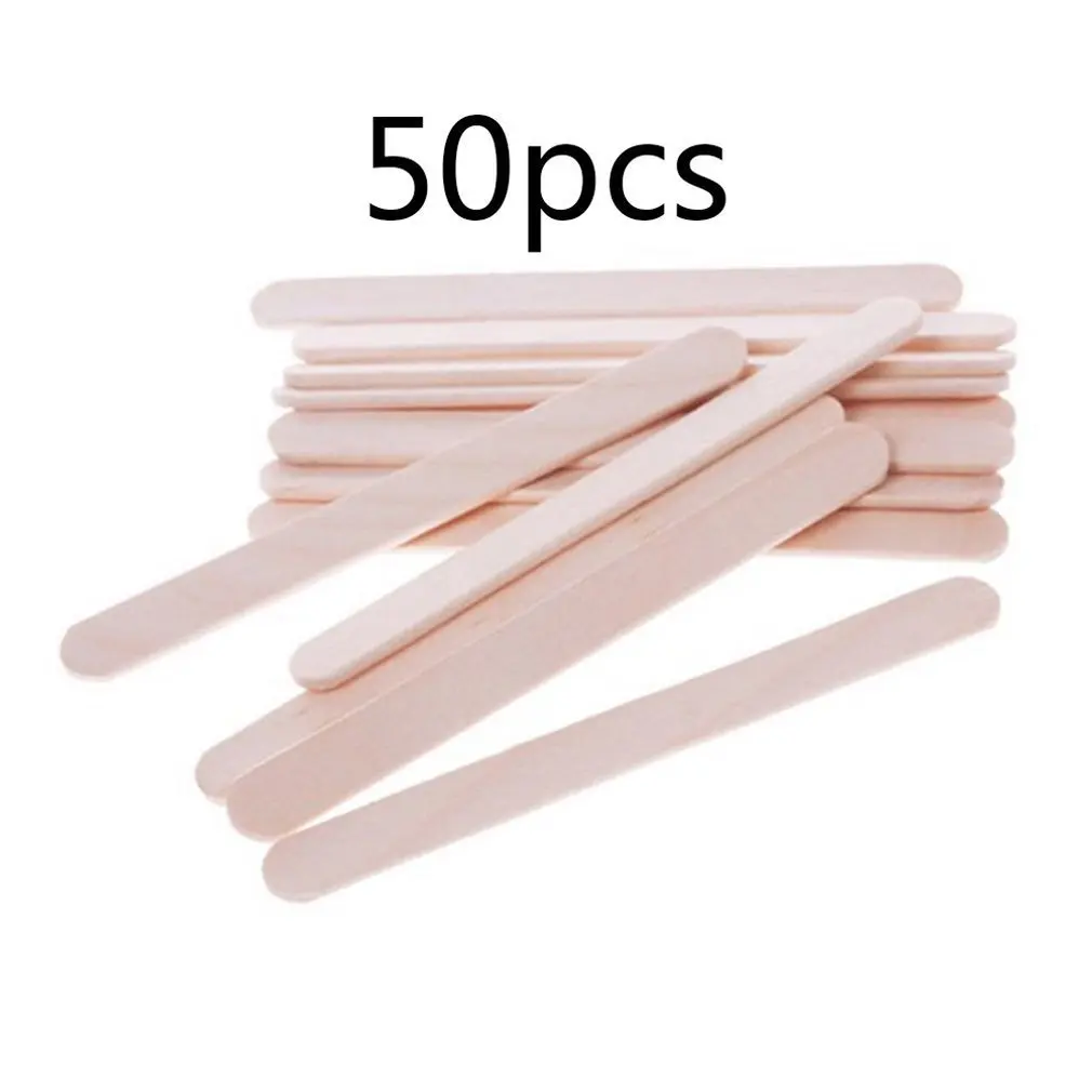 

Colored Wooden Popsicle Sticks Natural Wood Ice Cream Sticks Kids DIY Hand Crafts Handmade Building Model Material