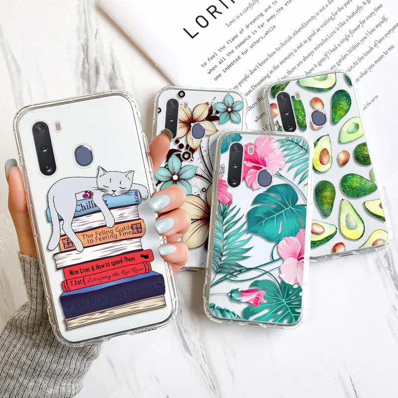 Clear Phone Case For Samsung A51 Case For Samsung Galaxy A32 A12 A22 A71 A72 A52 A52S A82 A21 A41 A11 A31 A50S Shockproof Cover