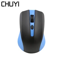 CHUYI 2,4G Беспроводная оптическая мышь USB Компьютерные офисные мыши 800/1000 dpi 4 кнопки игровой ноутбук Mause для ноутбука ПК