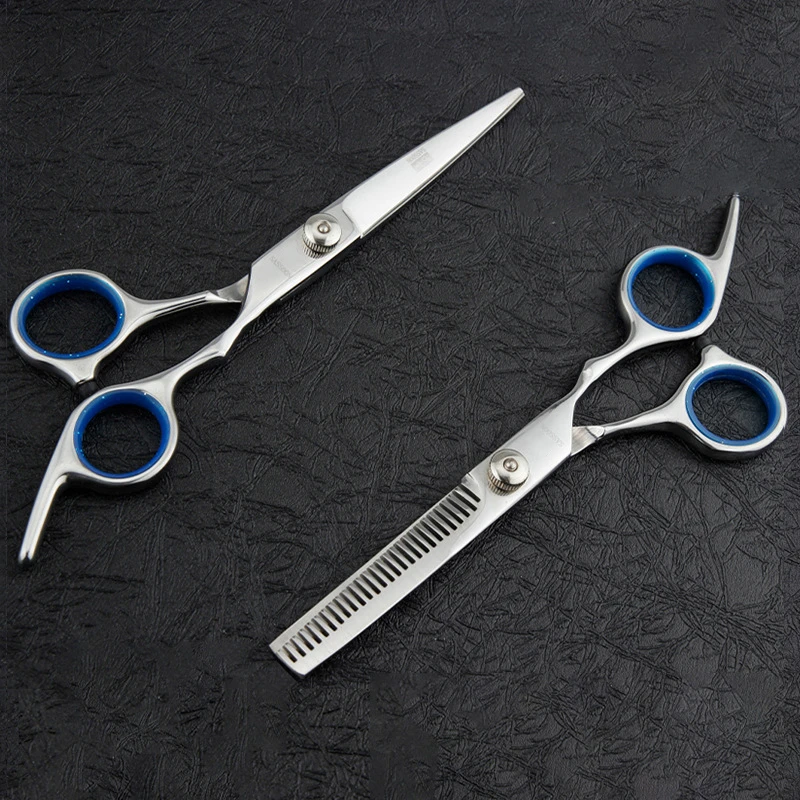 Новые Профессиональные Парикмахерские ножницы Ножницы Набор Парикмахерские ножницы высокого качества салон 6,0 дюймов