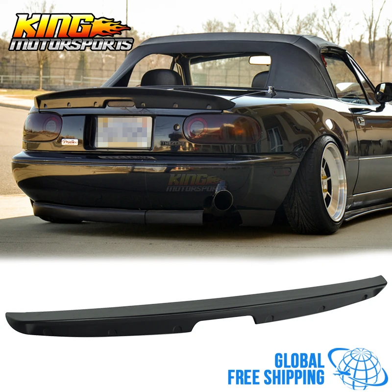 Подходит для For1 90-97 Mazda Miata MX5 MK1 неокрашенный кг рабочий стиль АБС-пластик спойлер