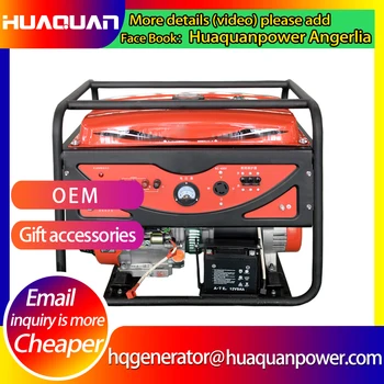 

open frame engine 5kw gasoline generator small generator