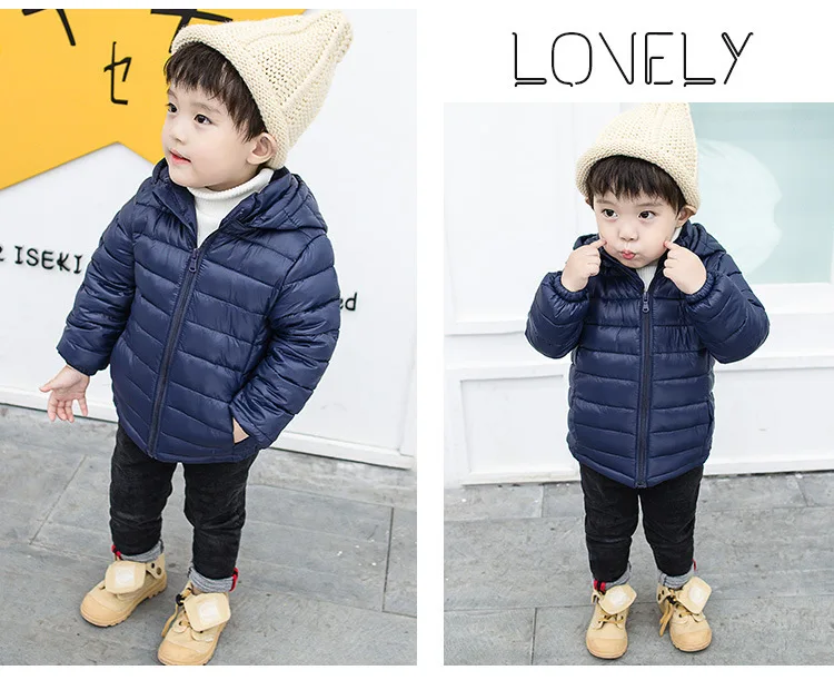 Детская куртка легкая Детская куртка для мальчиков и девочек 0-4 лет, Parker пуховая куртка зимняя детская куртка