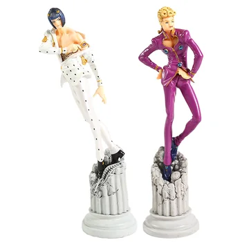 

Japanese Anime Golden Wind Bruno Bucciarati / Giorno Giovanna Pen Figure Model Toy Gift