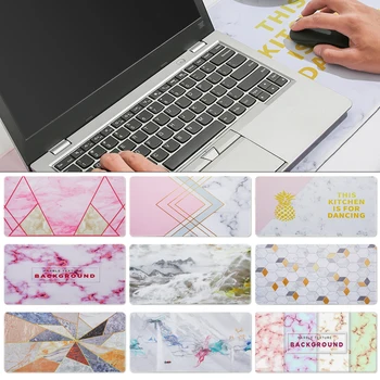 

1Pcs Large Size Marble Series Mouse Pad Office Computer Desk Soft Mat Modern Table Game Keyboard Laptop Cushion Accessories