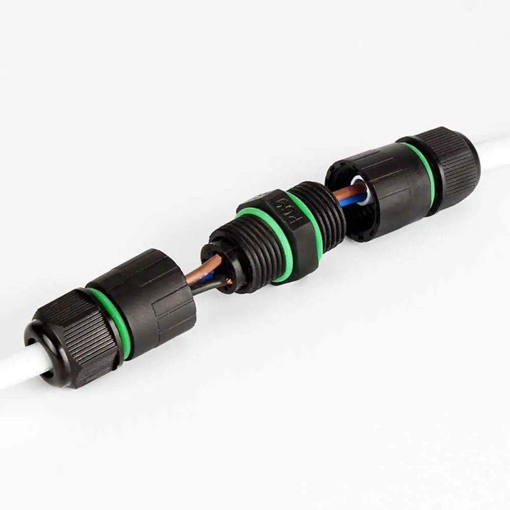 3pin IP68 водонепроницаемый разъем для 3-7 мм светодиодный провод разъемы Электрический светодиодный морской Retardant распределительная коробка кабель Conectors