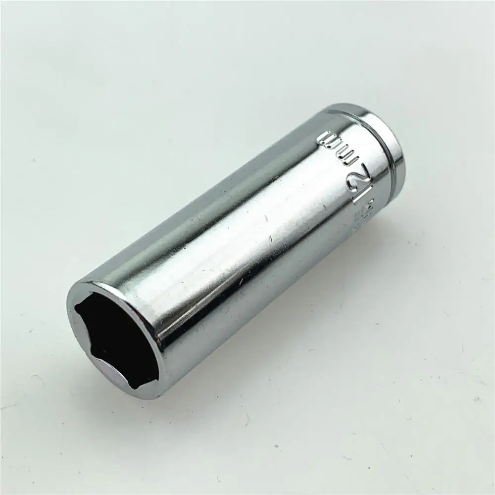 

Extended sleeve metric 1/4 inch mirror polished outer hexagon sleeve repair tools