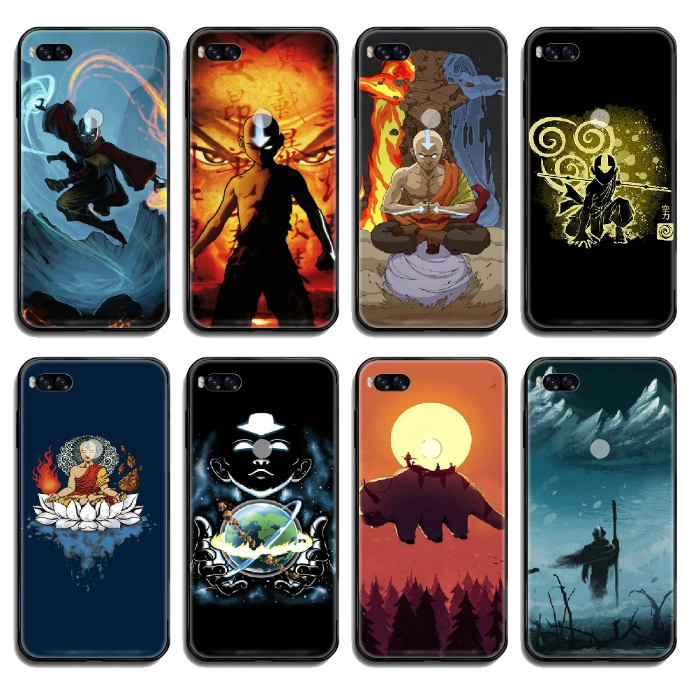 Чехол для телефона Avatar The Last Airbender корпус Xiaomi Redmi Mi Note 3 5 6 8 9 A1 2 Max3 Mix2 X SE Lite Pro черный