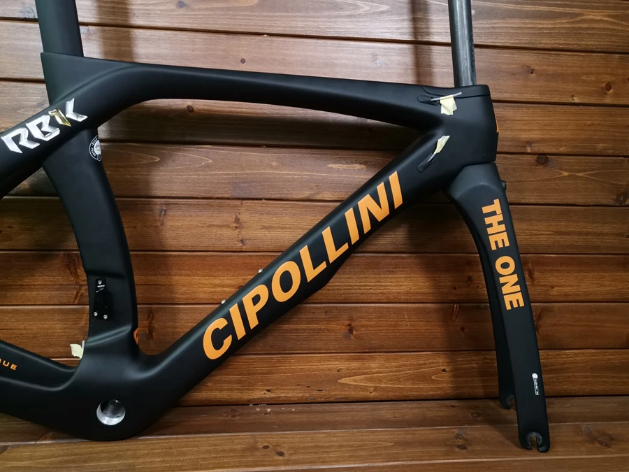 Cipollini RB1K the one T1100 3k оранжевые логотипы Углеродные дорожные рамы гоночный велосипед набор углеродных велосипедов может быть XDB DPD корабль