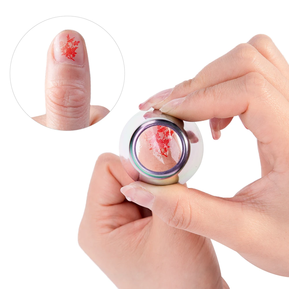 Dmoley дизайн ногтей шаблоны прозрачные силиконовые ногтей штамп набор со скребком прозрачный ногтей штамп пластины скребок