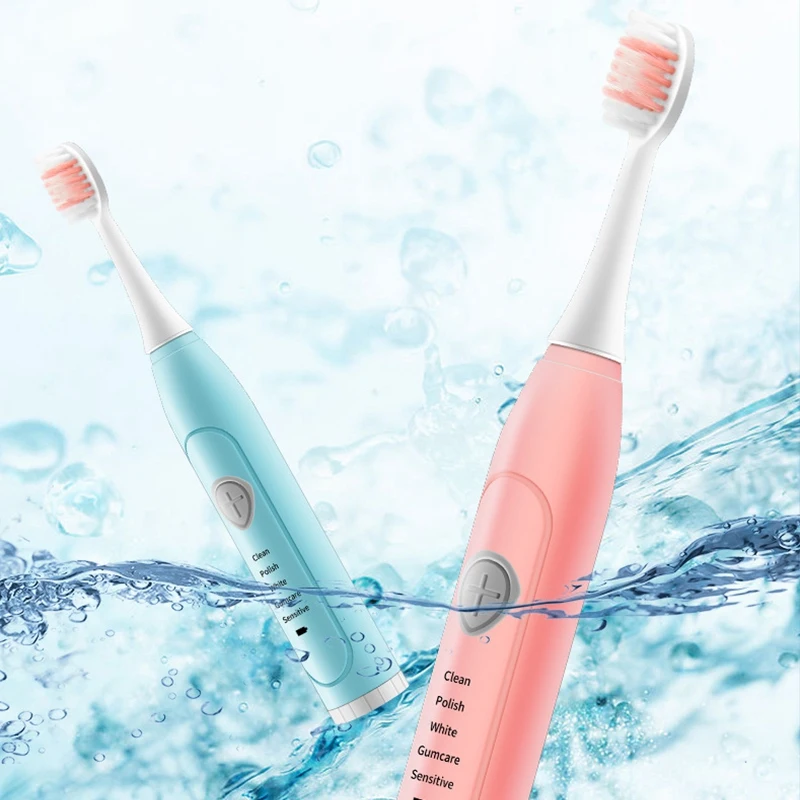 Electric Toothbrush Adult Sonic Brush USB Replacement Brush Heads Electric Toothbrush Adult Sonic Brush USB Replacement Brush Heads